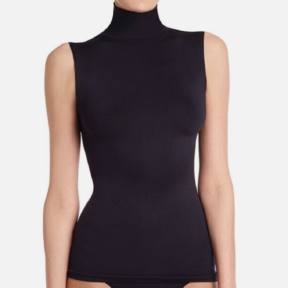 NWT Commando Minimalist Sleeveless Turtleneck in Black - Size: L/XL - Picture 8 of 8